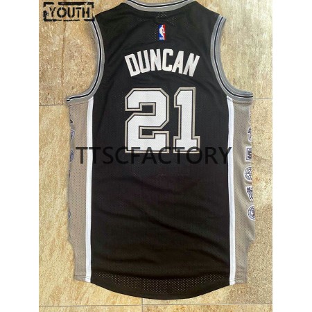 NBA Børn Trøje San Antonio Spurs DUNCAN 21 Retro Sort Swingman NBA Børn Trøje San Antonio Spurs DUNCAN 21 Retro Sort Swingman